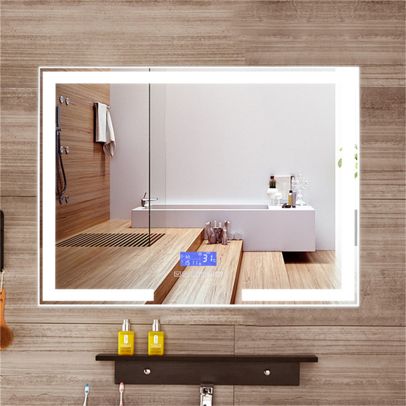 ванная комната, туалет, туманостойкая лампа сенсорный экран синий зуб динамик led зеркало